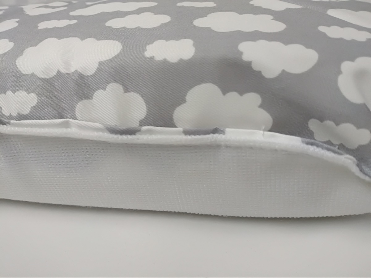 Alvi Wickelauflage Wiko Molly - 70x85 - Wolke silber
