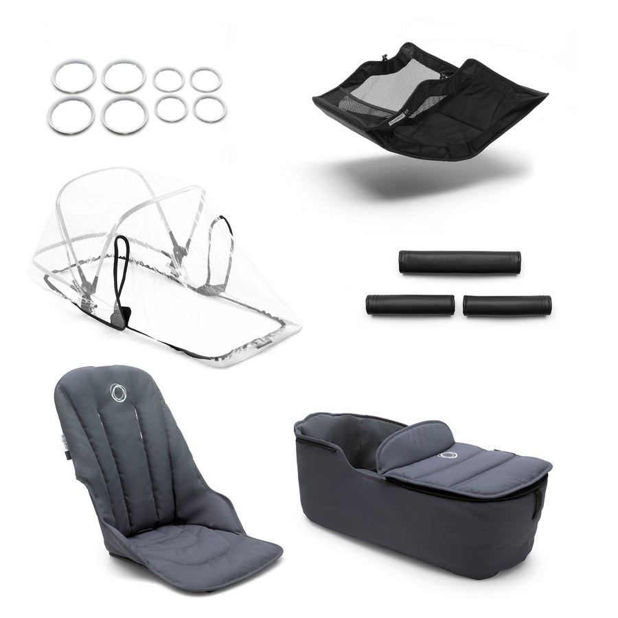 extra-bgb_fox_style_set_steel_blue Bugaboo Fox Style Set - Steel Blue