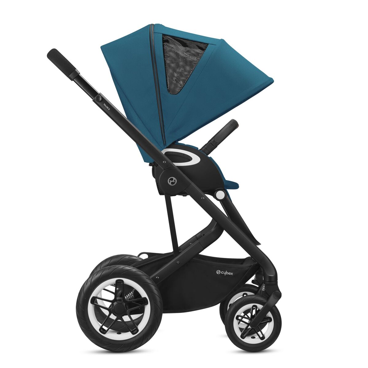 Talos-S-BLK-River-316MRaC3Jb1oQt Cybex Talos S Lux Kombikinderwagen- Schwarz Gestell- River Blue