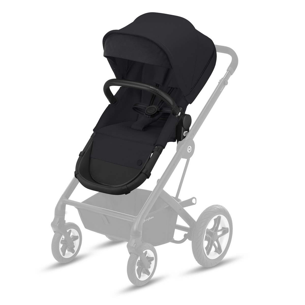 Cybex Talos S 2in1 BLK Kombikinderwagen- Deep Black