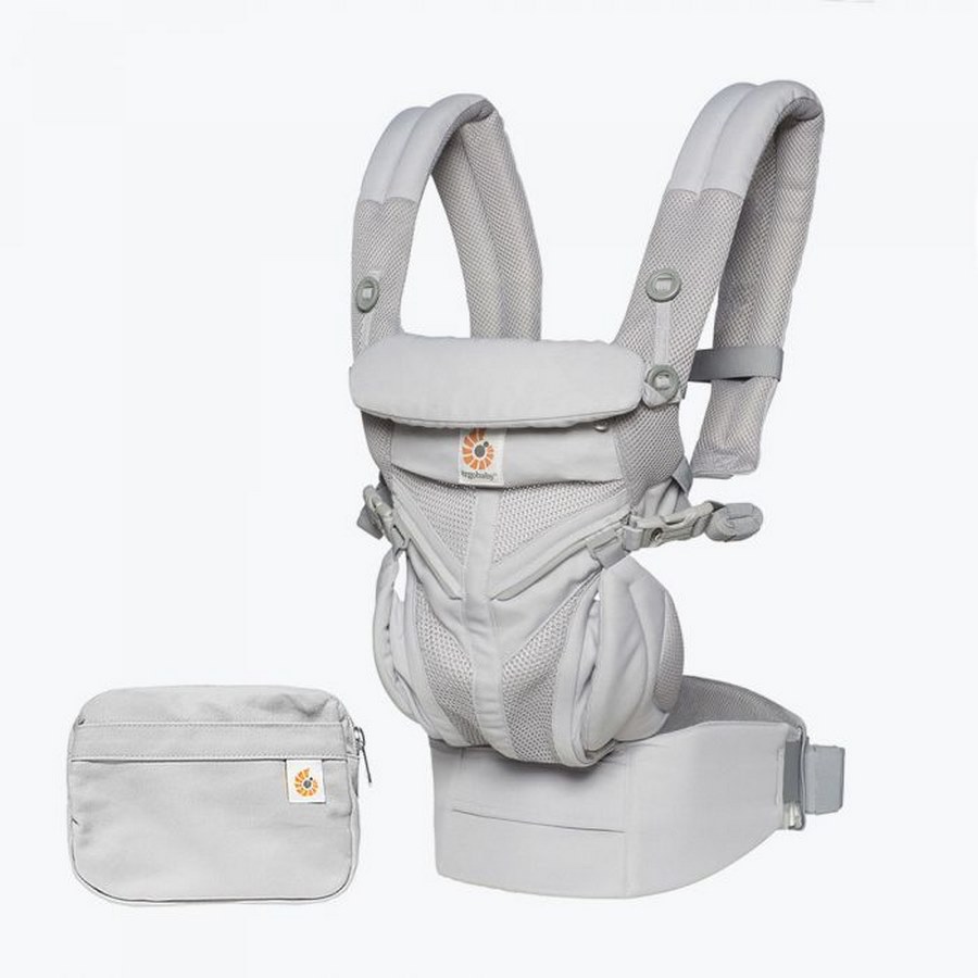 Ergobaby OMNI 360 Cool Air Mesh Babytrage - Cool Air Pearl Grey