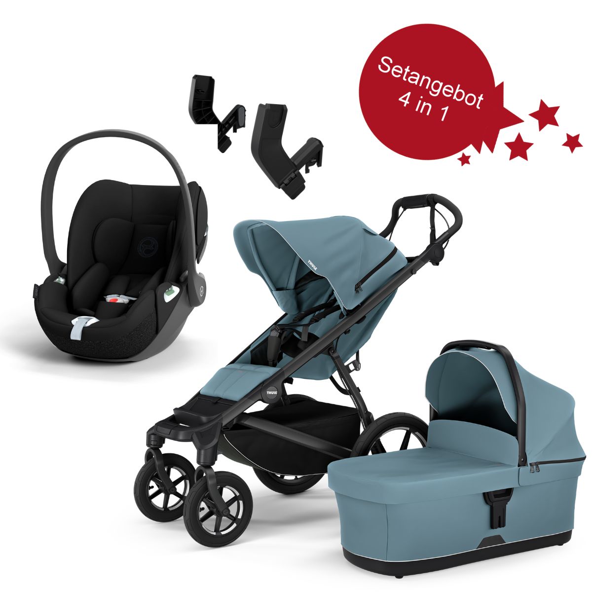 Thule Urban Glide 4-wheel set offer