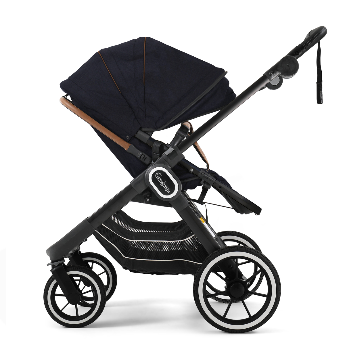 Emmaljunga-NXT90-2-in1-Kombikinderwagen-2021-Outdoor-Navy-Gestell-Black-2 Emmaljunga NXT90 2 in1 Kombikinderwagen 2021- Outdoor Navy, Gestell Black