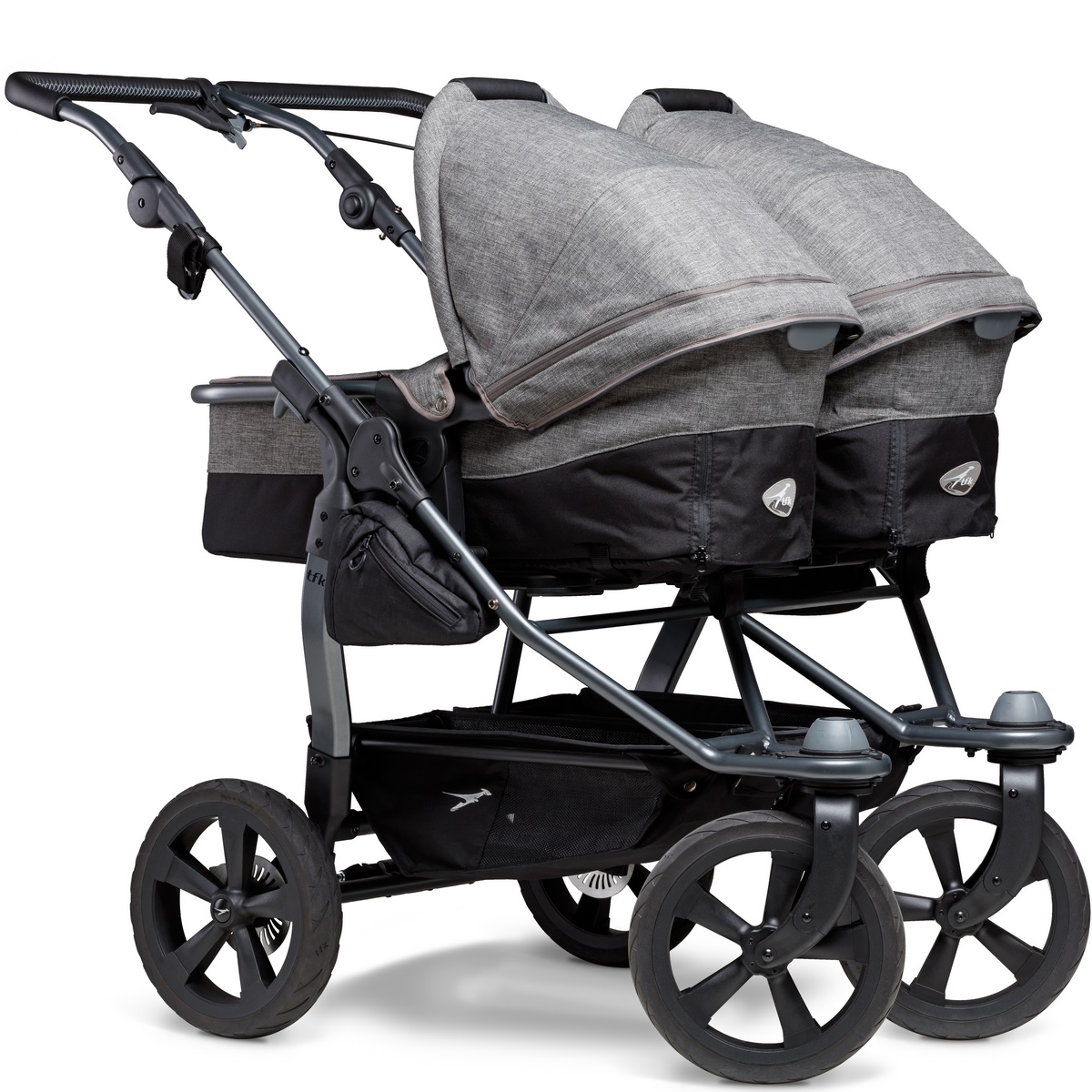 RS3701_D1_K_415_Eco_W_L_0117-Cropped-Kopie TFK Duo Kombi Kinderwagen mit Luftkammer Radset- Premium Grau