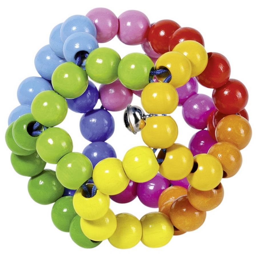 GoKi Greifling Elastik - Regenbogenball