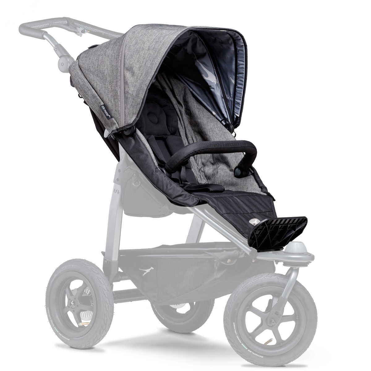 TFK Mono Sportkinderwagensitz- Einhang- Premium Grau