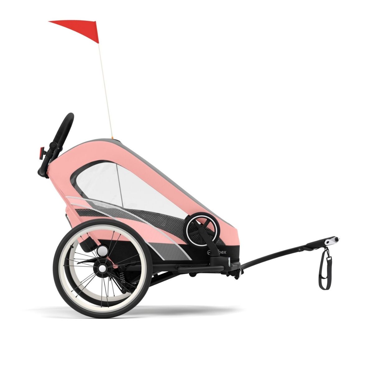 Cybex-Zeno-Bike-Fahrradanh-nger-Silver-Pink-12
