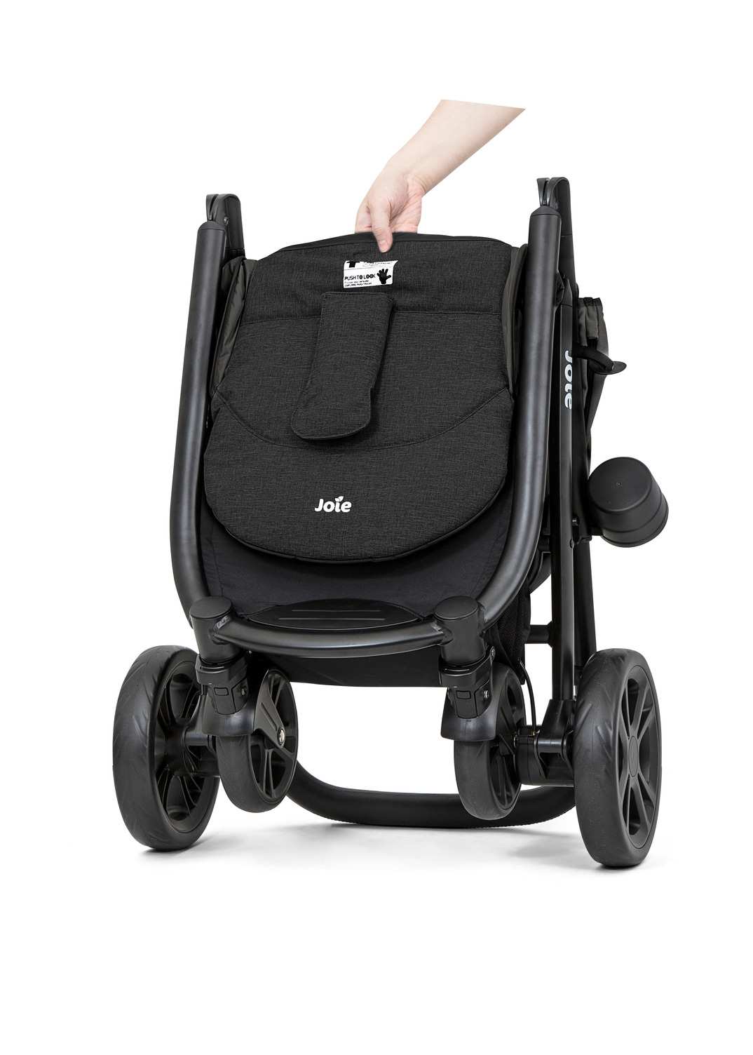 Joie Litetrax 4 DLX Buggy inkl. Regenverdeck- Coal