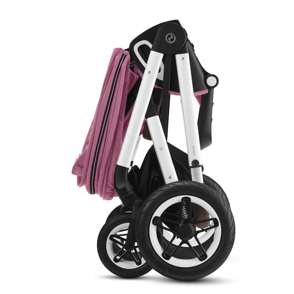 Talos-S-Magnolia-Pink-7AyzVRNdIiAuDd Cybex Talos S Lux Kombikinderwagen- Silber Gestell- Magnolia Pink