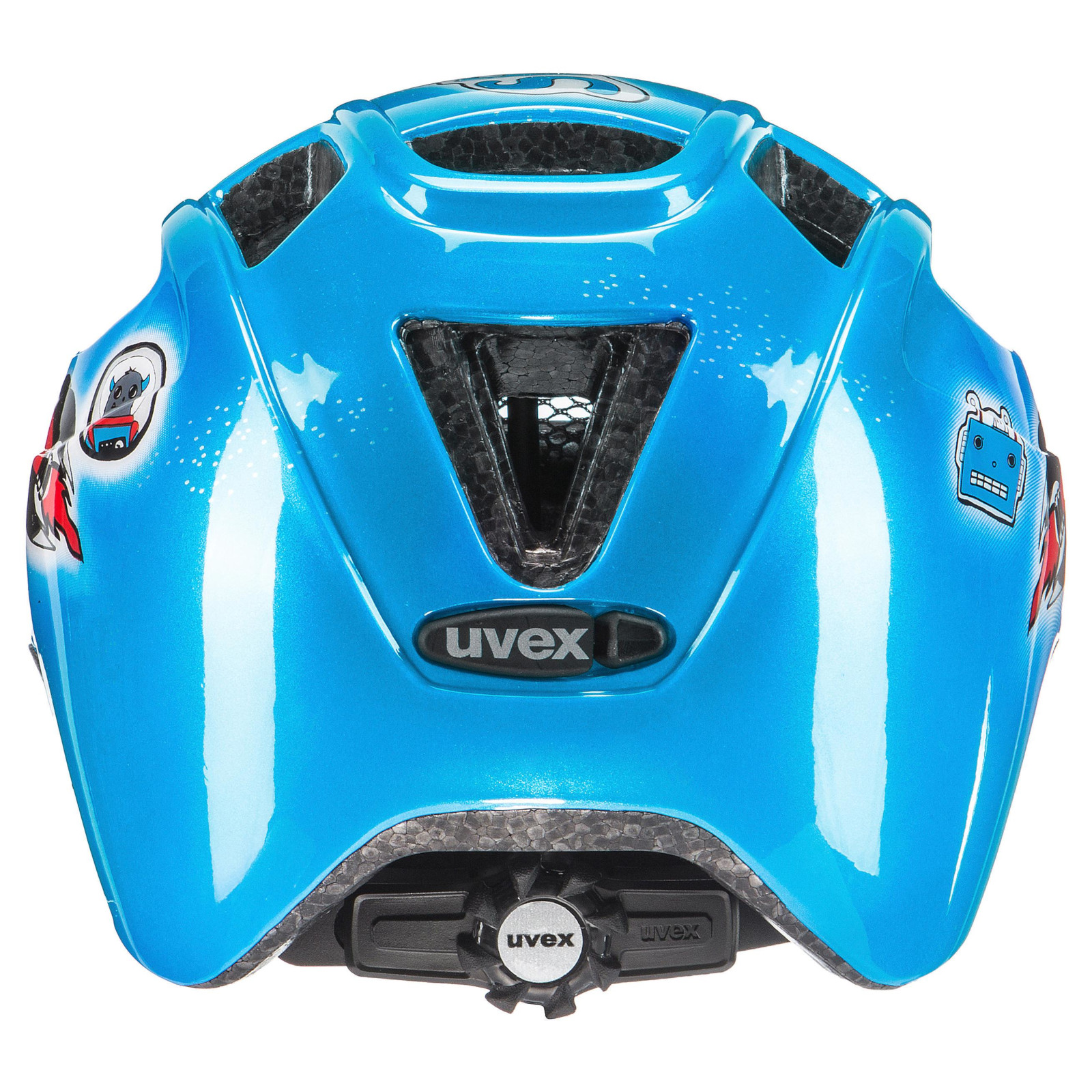 Mit dem uvex finale junior Fahrradhelm Space Rocket