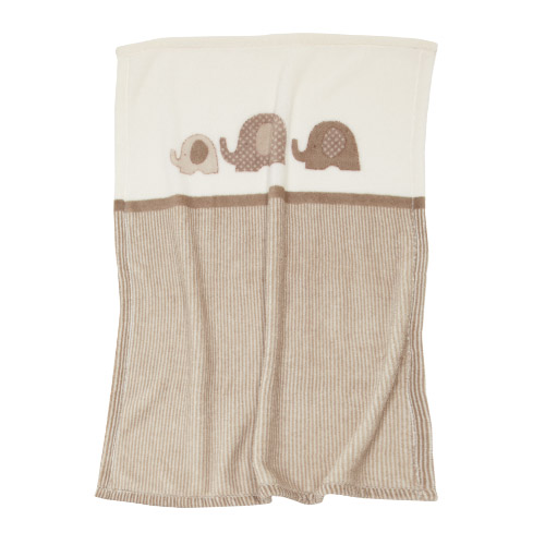 Alvi Mikrofaser Decke Elefant