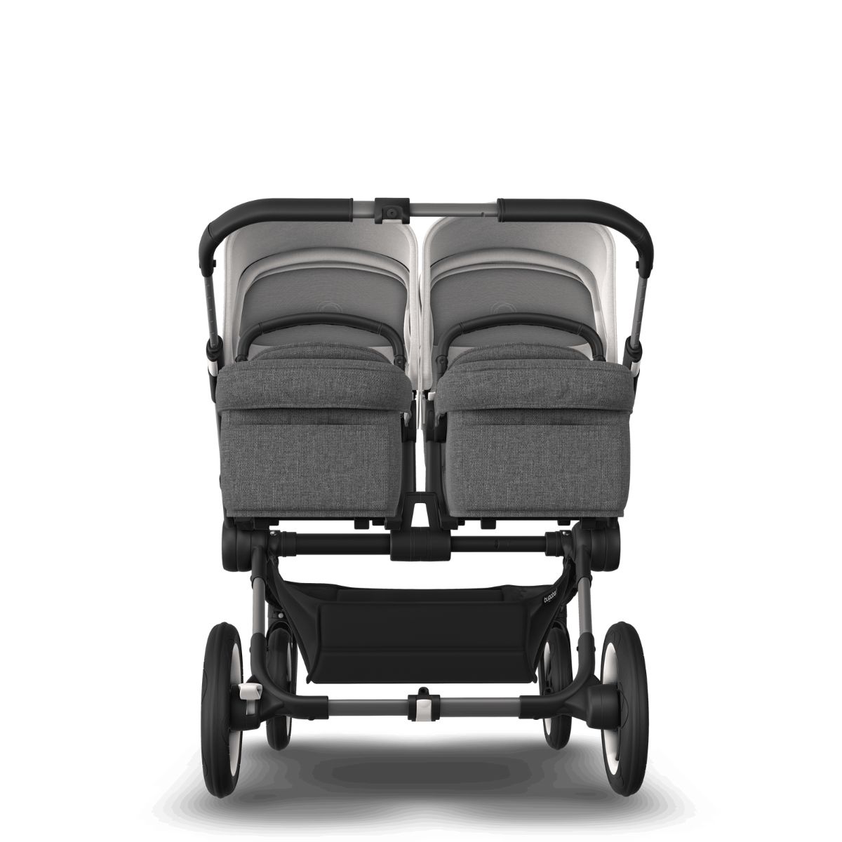 Bugaboo-Donkey-5-Twin-Set-mit-Cloud-T-melange-grey-4