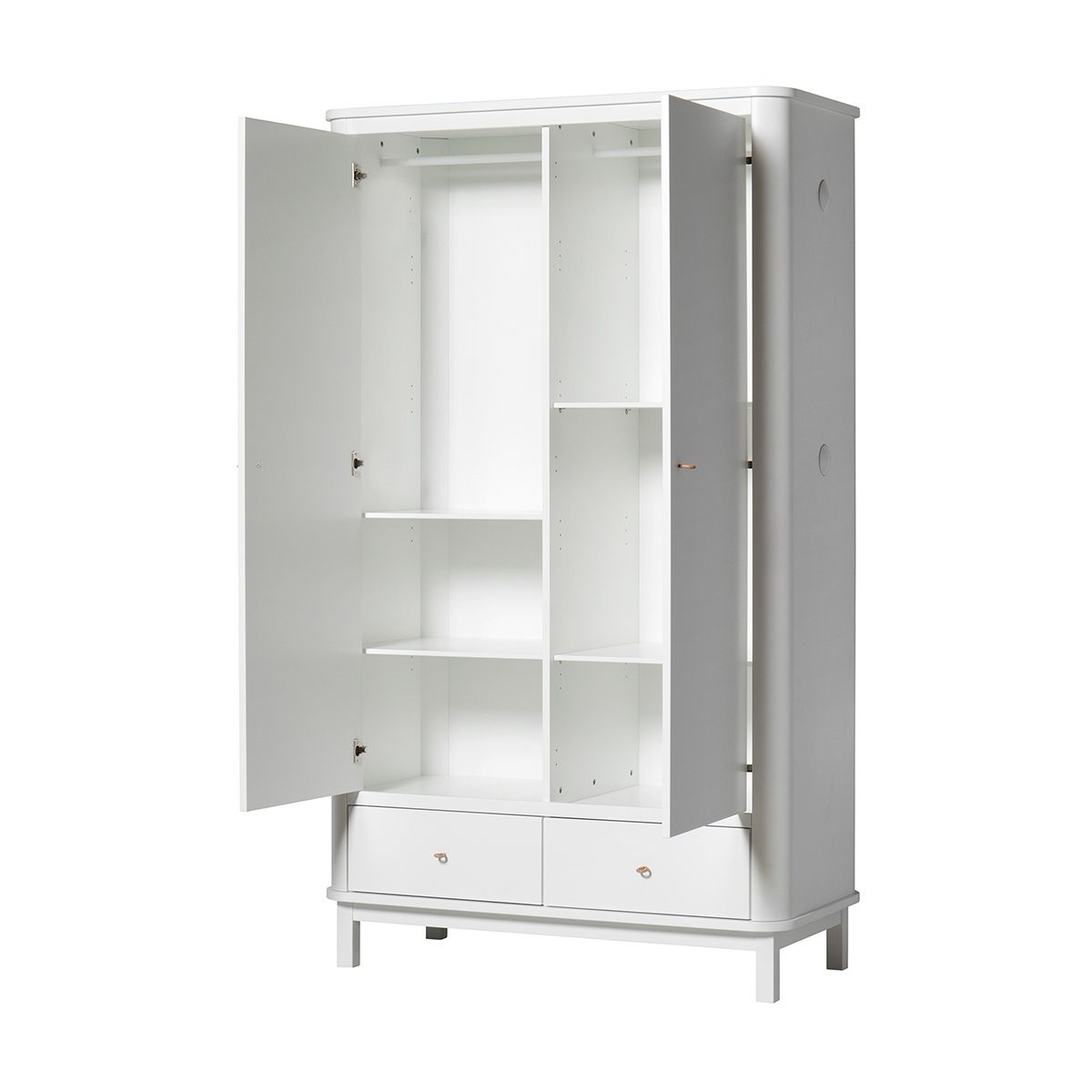 Oliver-Furniture-Kleiderschrank-zweiturig-geraumig Oliver Furniture Kleiderschrank zweitürig