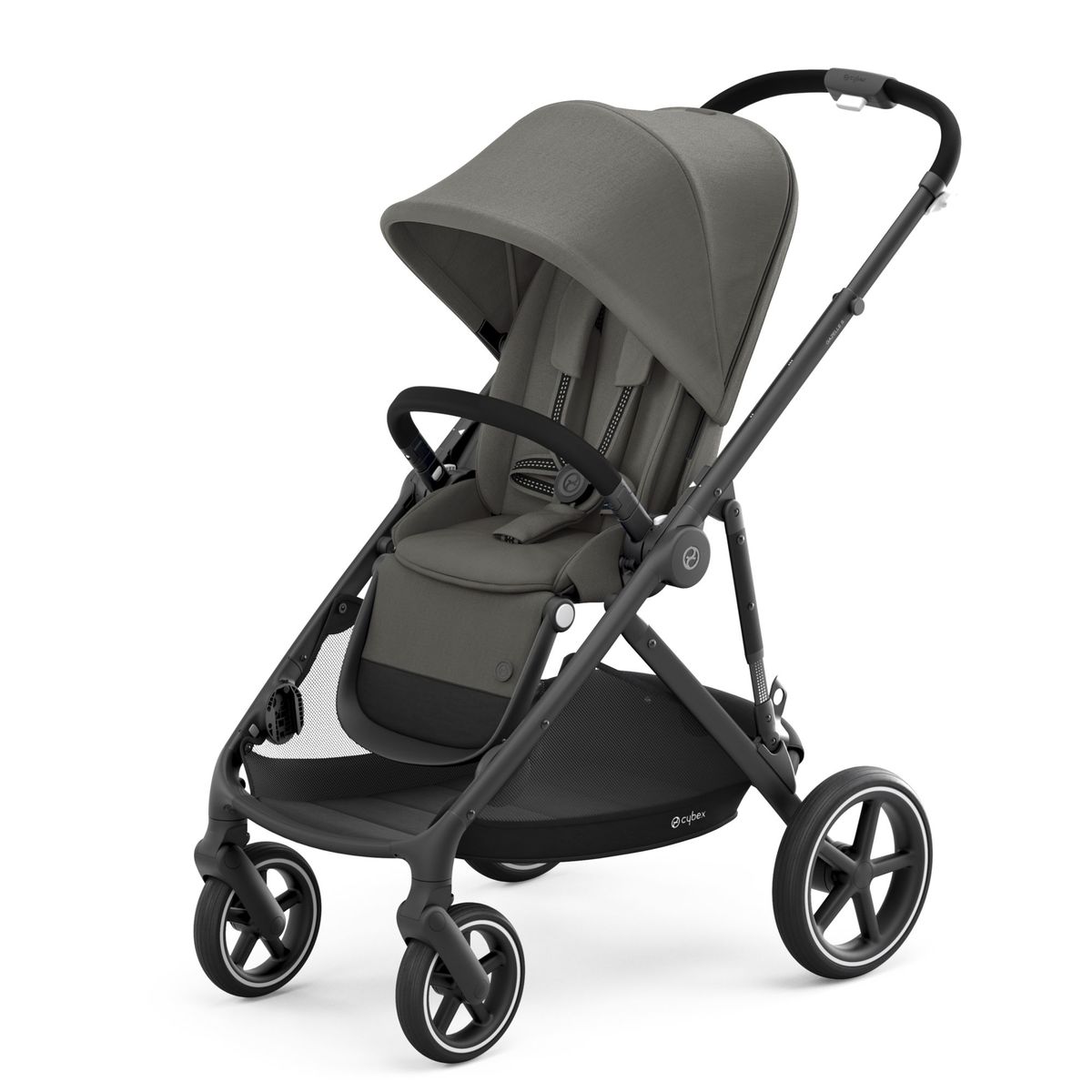 Cybex-Gazelle-S-Kinderwagen_Schwarz_-Soho-Grey-4 Cybex Gazelle S Kinderwagen- Schwarz Gestell- Soho Grey