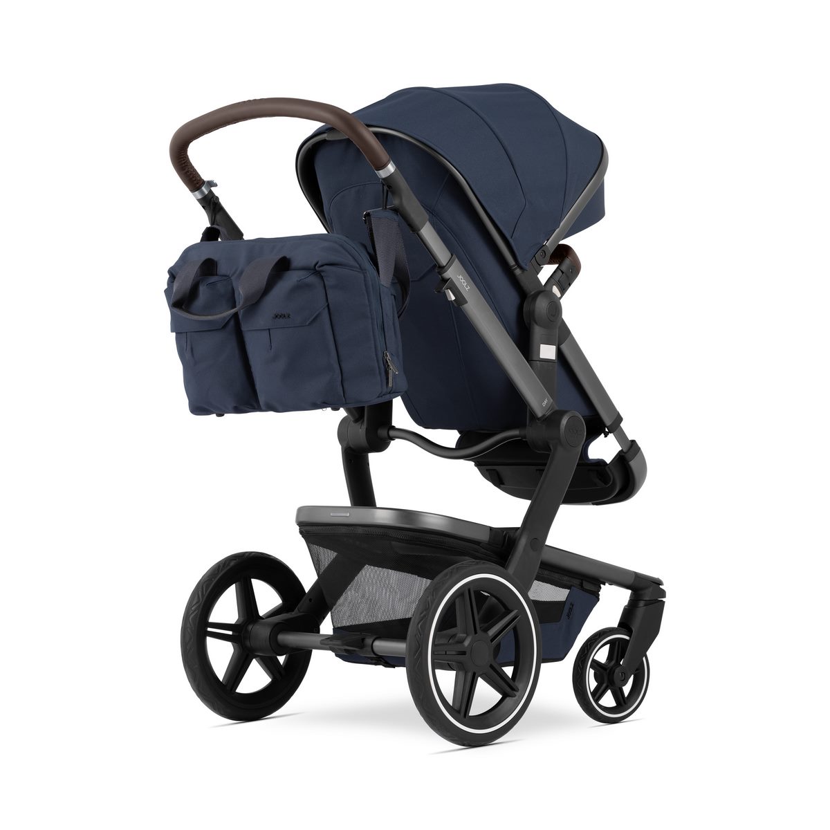 Joolz-Wickeltasche-Online-navy-Blue Joolz Wickeltasche Beispiel mit Kinderwagen