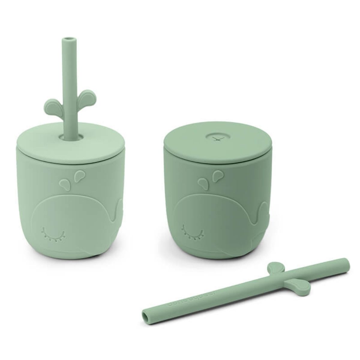 Done by Deer Peekaboo straw cup 2-pack