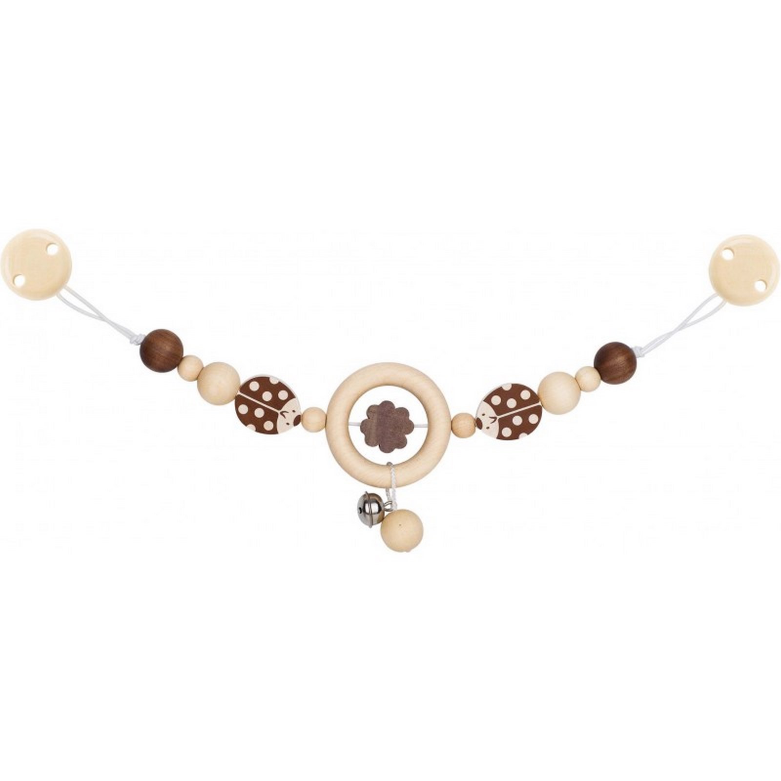 goki_heimess_kinderwagenkette_marienk_fer_-_natur4MHzcrRmG6zhI Mit der Kinderwagenkette von Goki / Heimess hat Ihr Kind unterwegs immer etwas zu entdecken. Sie ist einfach an Kinderwagen oder Buggy zu befestigen. Natürlichkeit und Langlebigkeit durch höchste Qualität zeichnen das Holzspielzeug aus der Produktline Gok