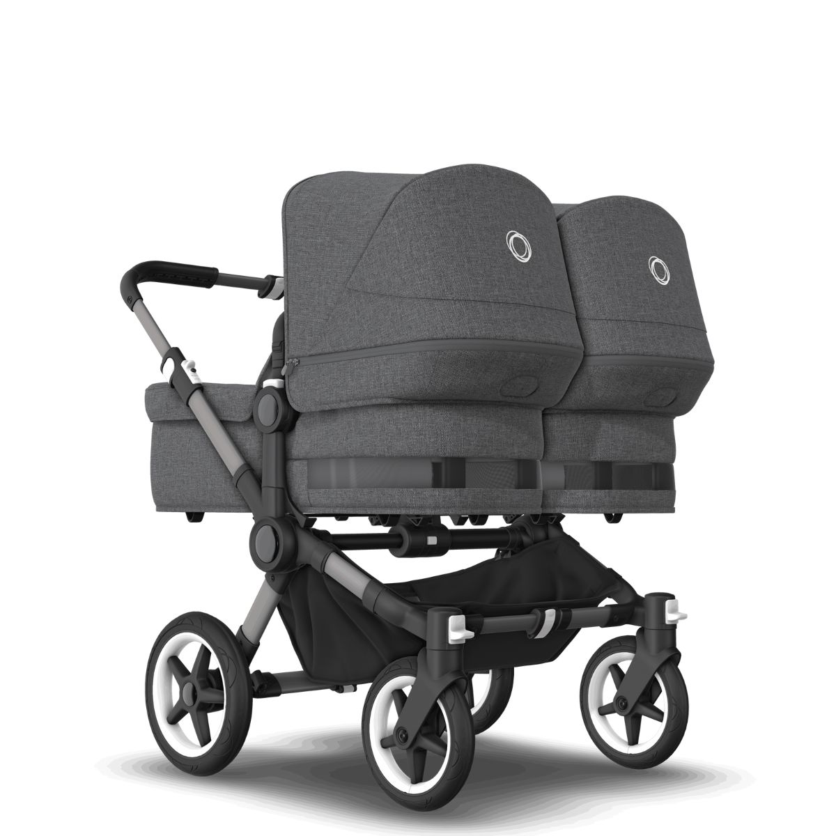 Bugaboo-Donkey-5-Twin-Set-mit-Cloud-T-melange-grey-6