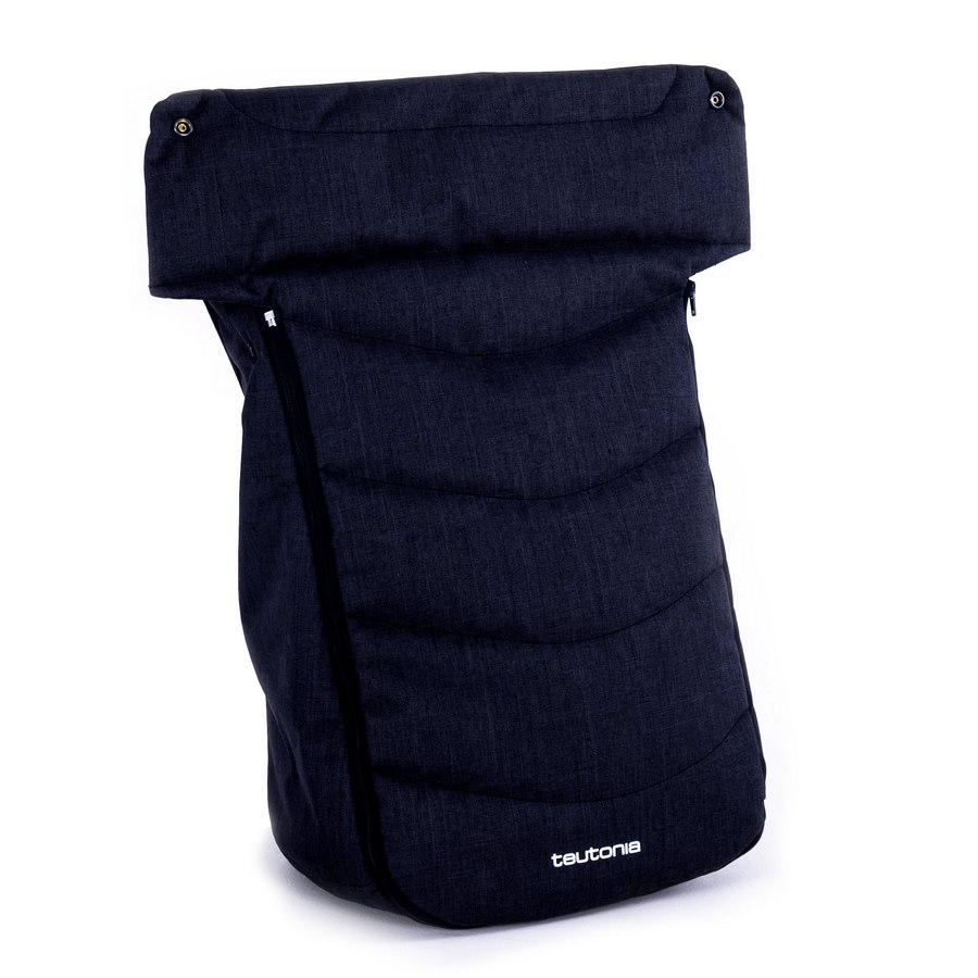 Der Teutonia Fußsack in Melange Navy