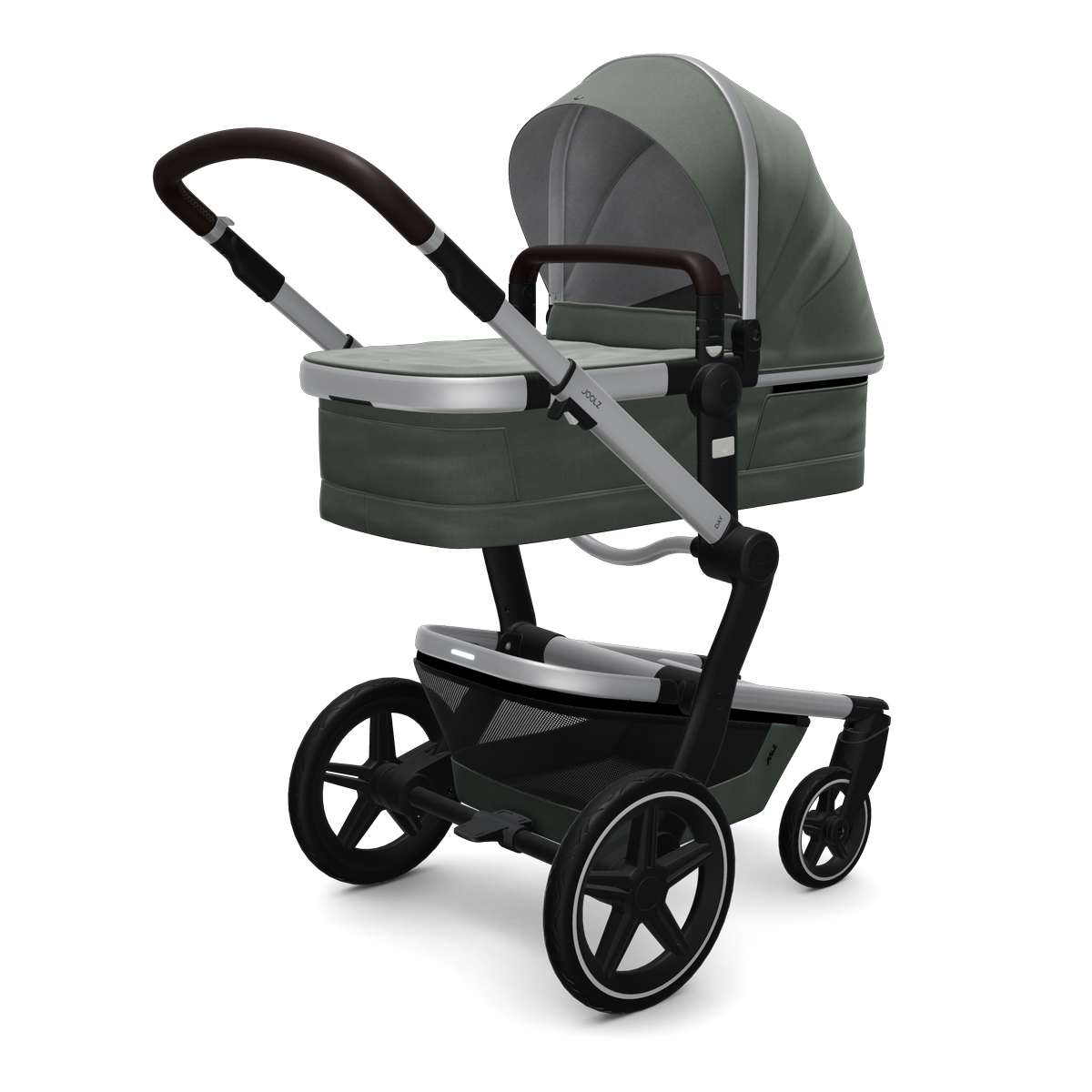 Joolz Day+ Kombikinderwagen Marvellous Green Setangebot mit Cloud Z i-Size- Babywanne