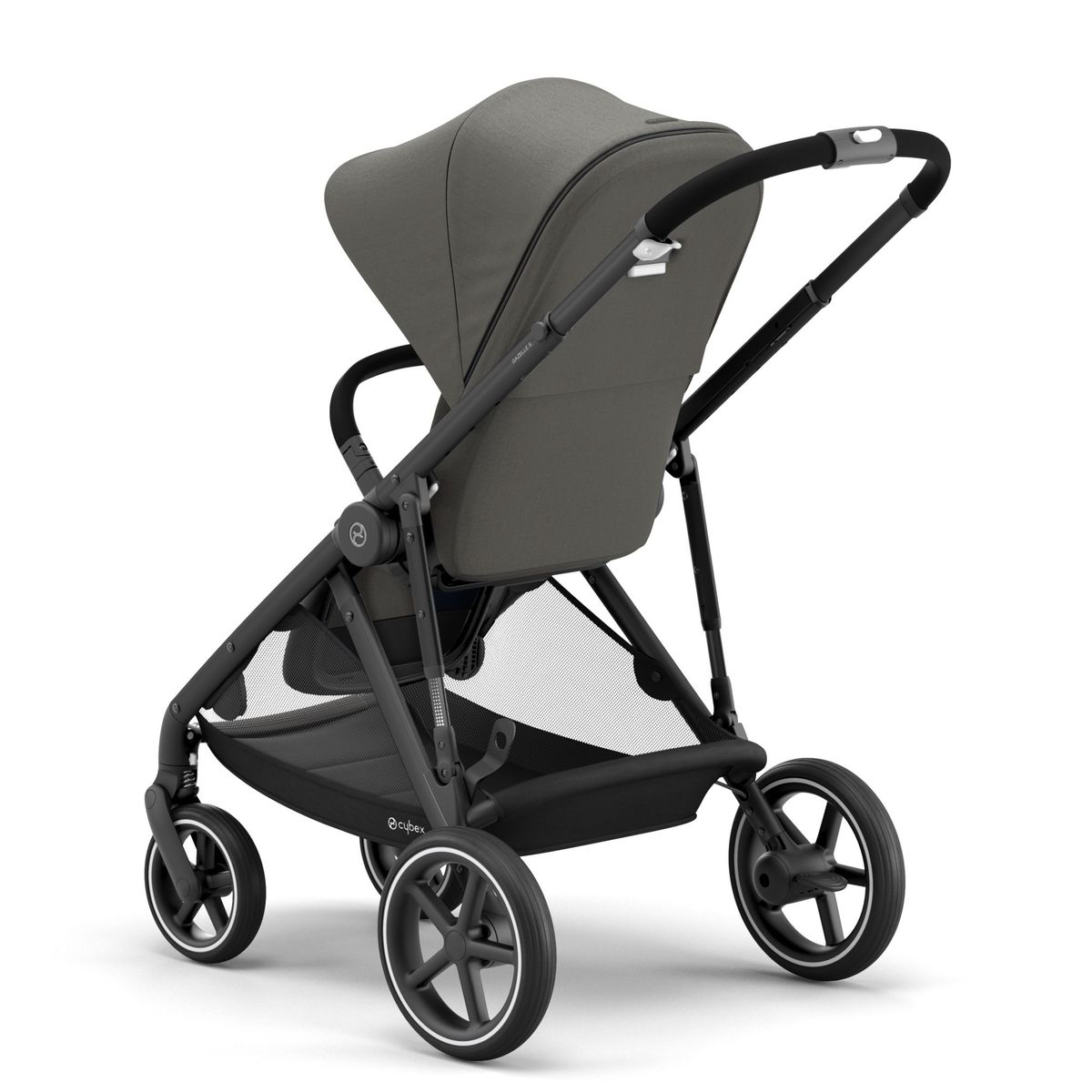 Cybex Gazelle S Kinderwagen- Schwarz Gestell- Soho Grey