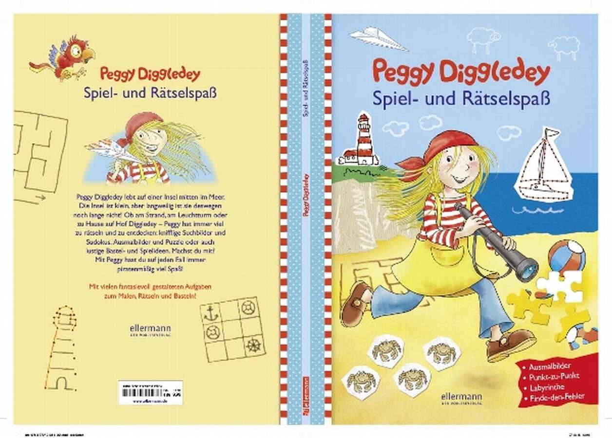 GoKi Spiel-und Rätselspaßbuch Peggy Diggledey