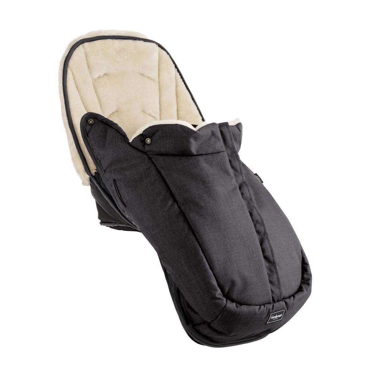 Emmaljunga-Fusssack-fur-Ergo-Sitz-2021-Lounge-Black-1200px Emmaljunga Fußsack für Ergo Sitz 2021- Lounge Black