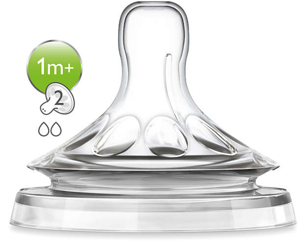 Philips Avent Naturnah Sauger 1m+ (2er Pack)