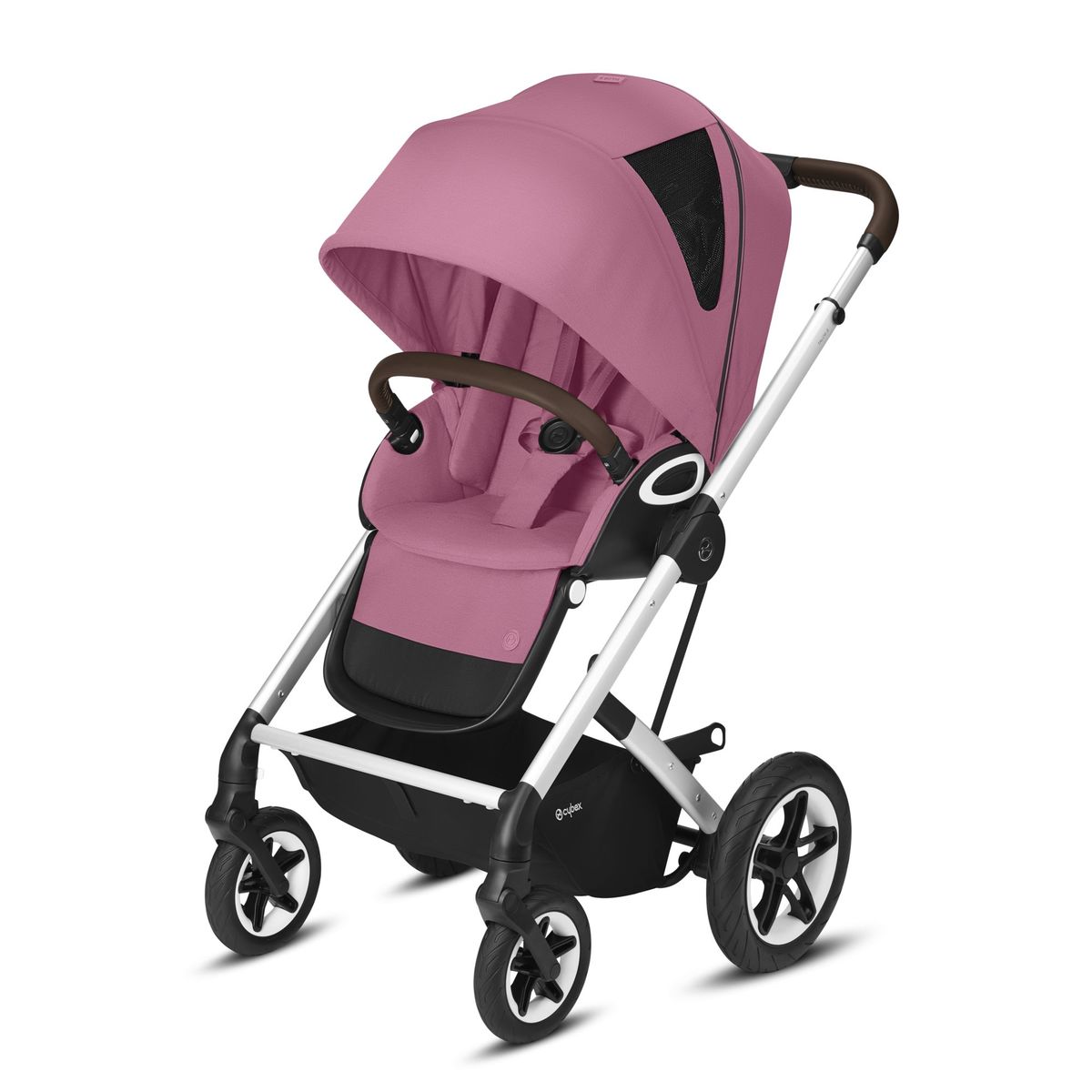 Talos-S-Magnolia-Pink-15N6UntDEfJyGj Cybex Talos S Lux Kombikinderwagen- Silber Gestell- Magnolia Pink