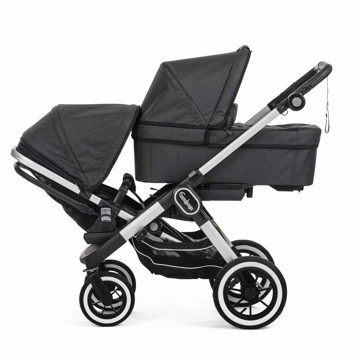 Emmaljunga Go Double Adapter NXT90 (Inkl. Curb Filter) 2021