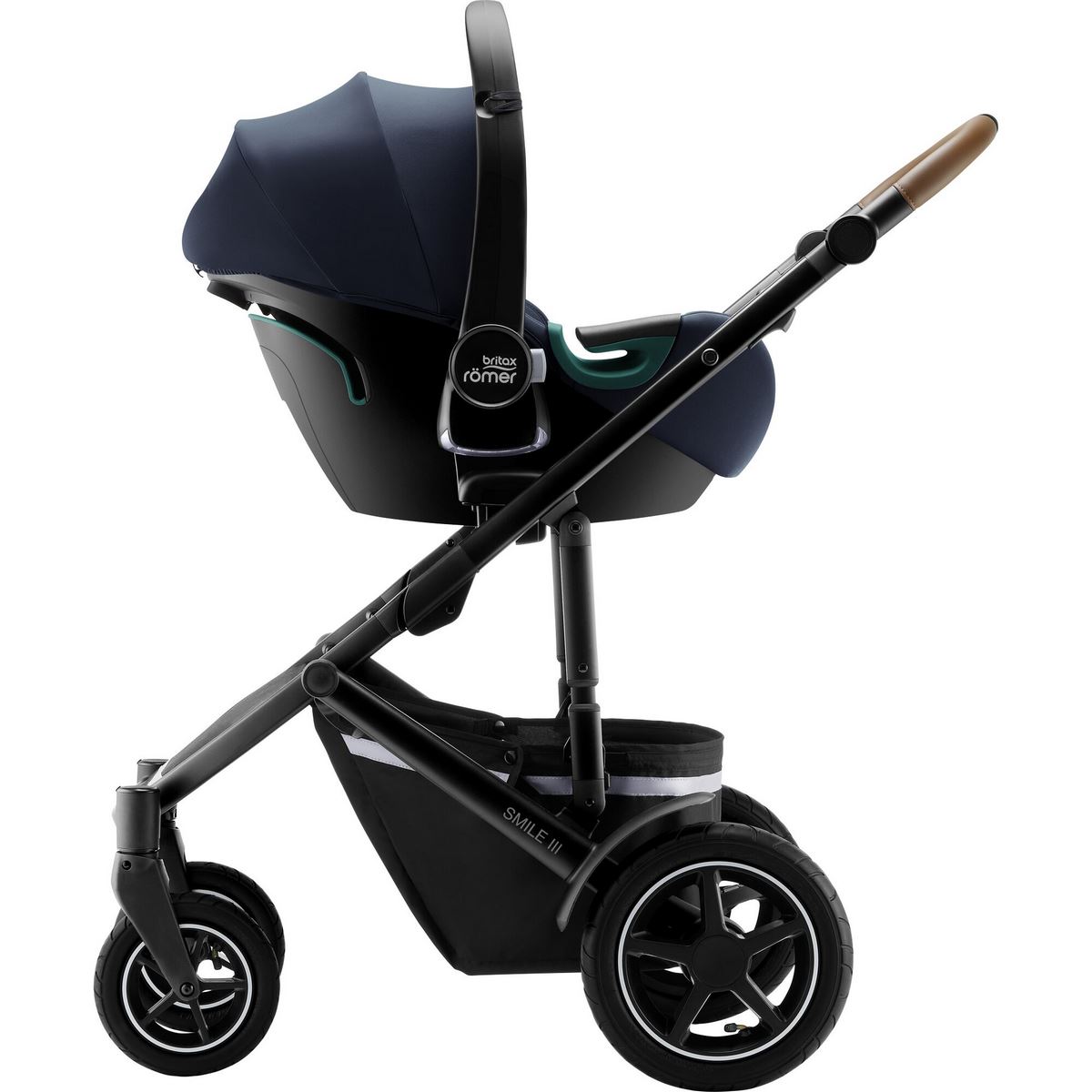 Britax Römer 2022 Smile III Comfort Plus iSense Set- Indigo Blue