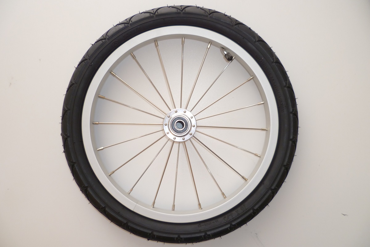 TFK 16" Vorderrad für Joggster 3 (Stahlfelge silber)