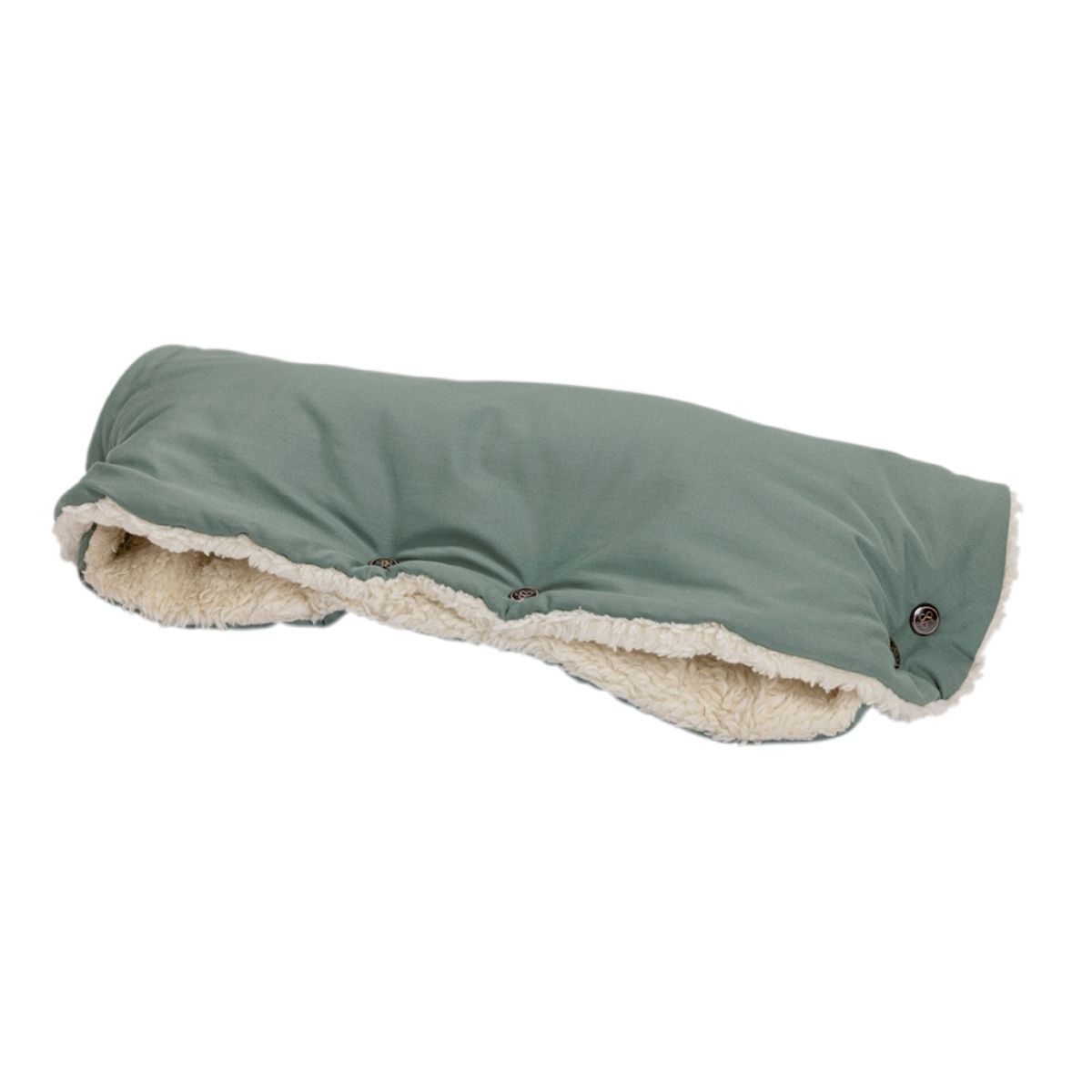 Naturkind-Kinderwagenmuff-Baumwolle-Jade Naturkind 2022 Kinderwagenmuff- Jade