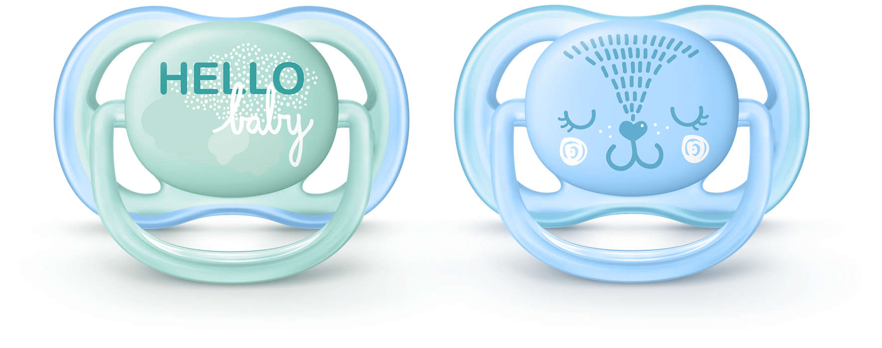 Philips-Avent-Beruhigungssauger-Ultra-Air-0-6M-Hello-baby-Junge