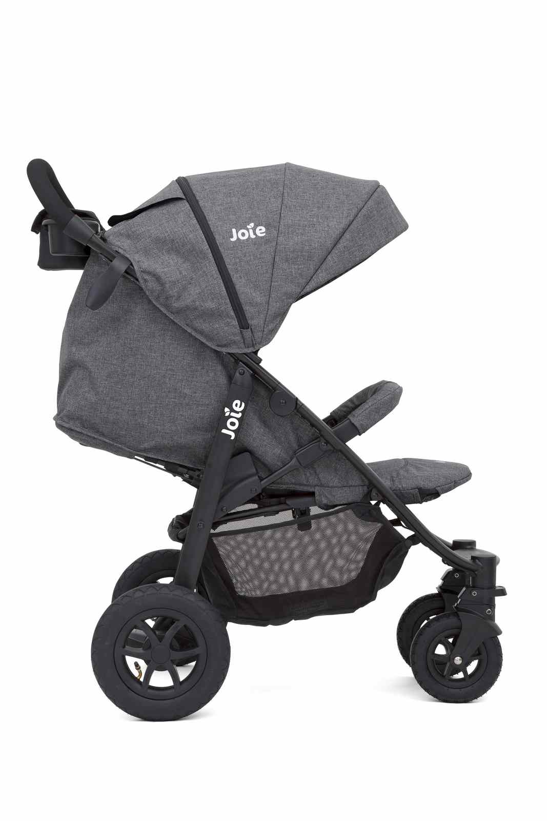litetrax_4_air_chromium_profile_recline_kopie_ Joie Litetrax 4 Air Buggy inkl. Regenverdeck - Chromium