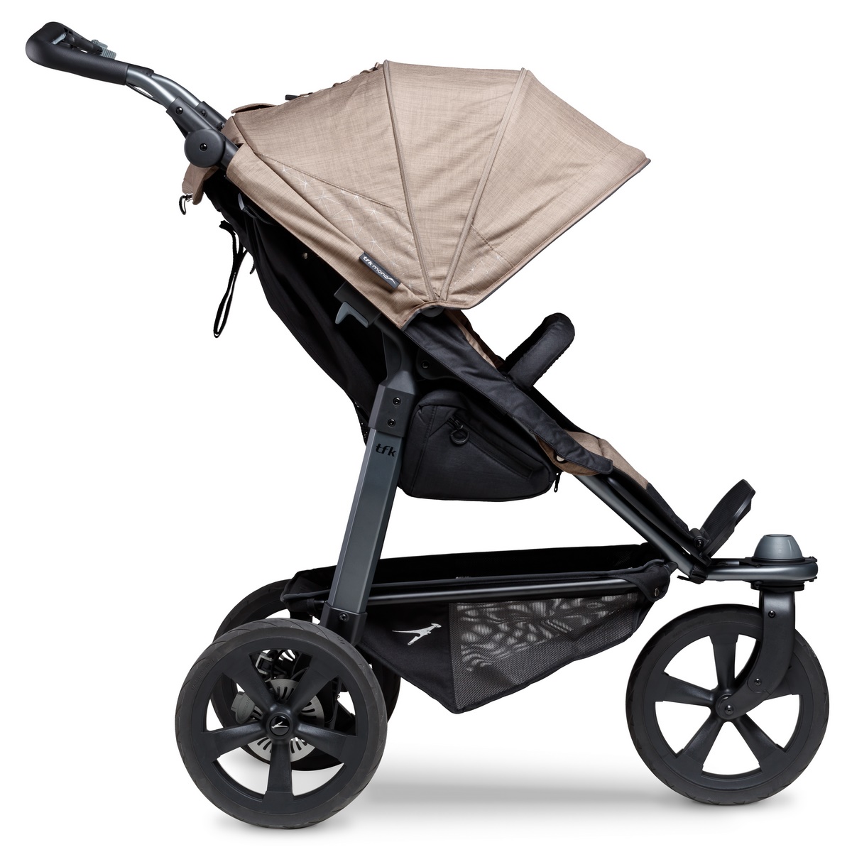 TFK Mono Sportkinderwagen mit Luftkammer Radset- Braun