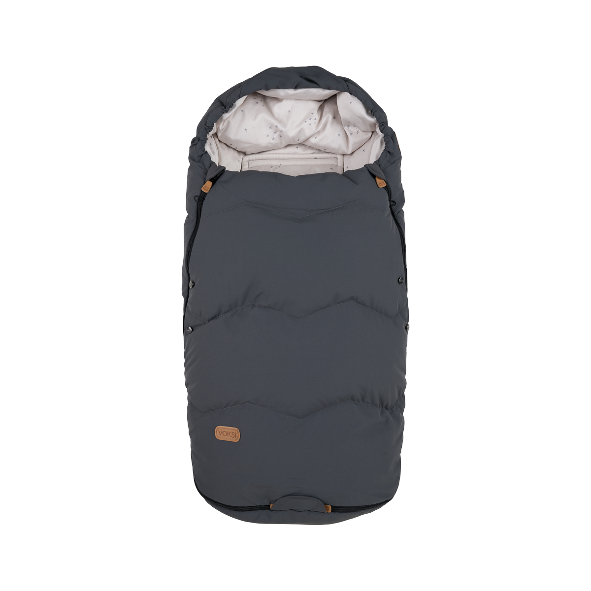 Voksi Explorer Fußsack Schlafsack  Grey Star