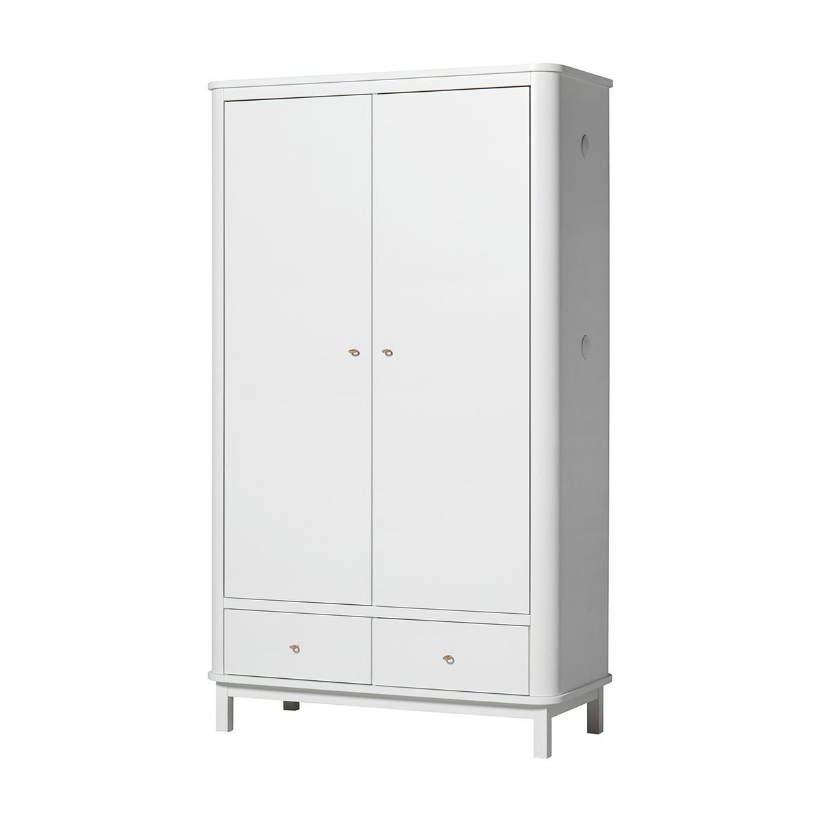 Oliver-Furniture-Kleiderschrank-zweiturig-weiss Oliver Furniture Kleiderschrank zweitürig