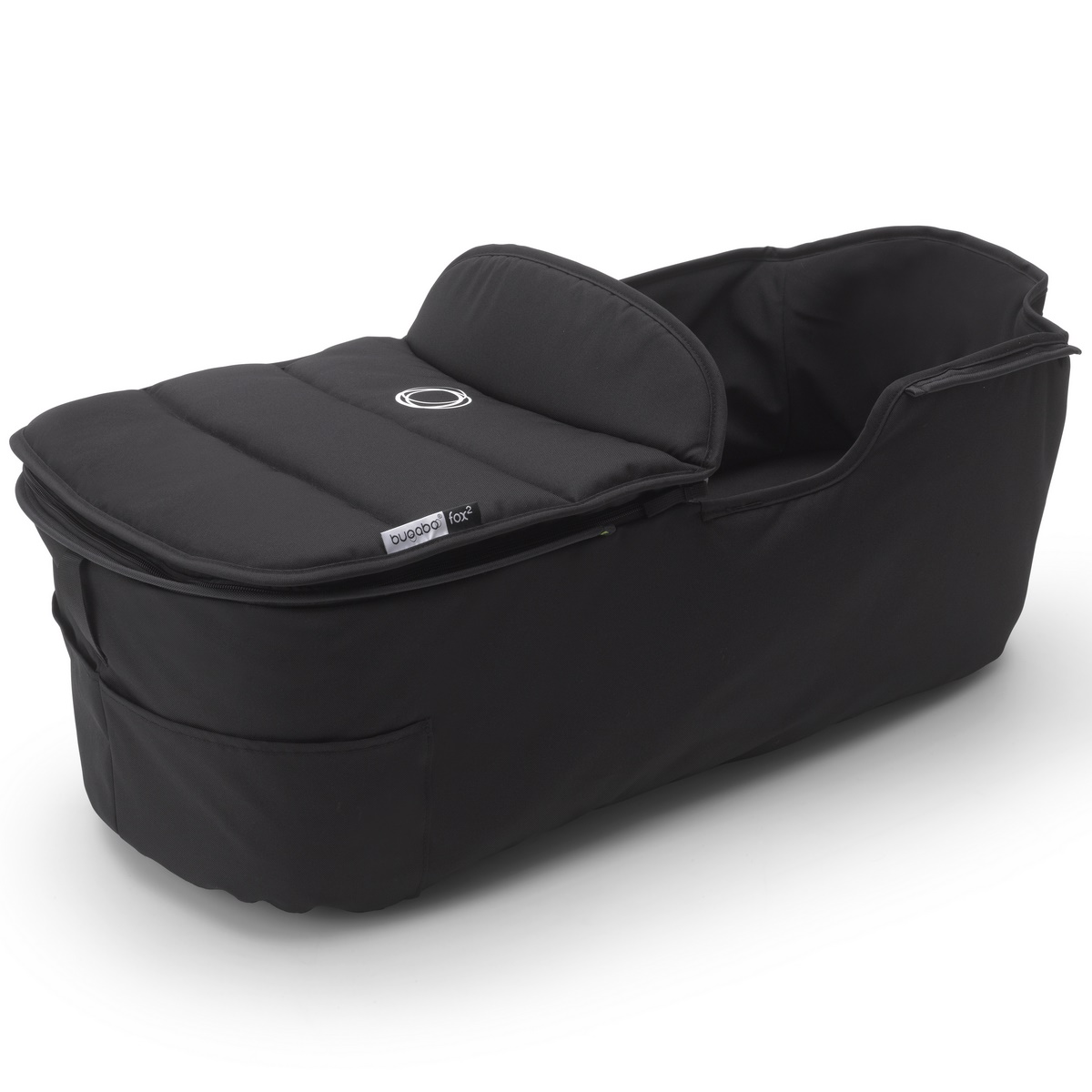 BGB_Fox2_black_bassinet-Cropped-Kopie Bugaboo Ersatzteil Fox2 Liegewannen-Bezugsset- Schwarz