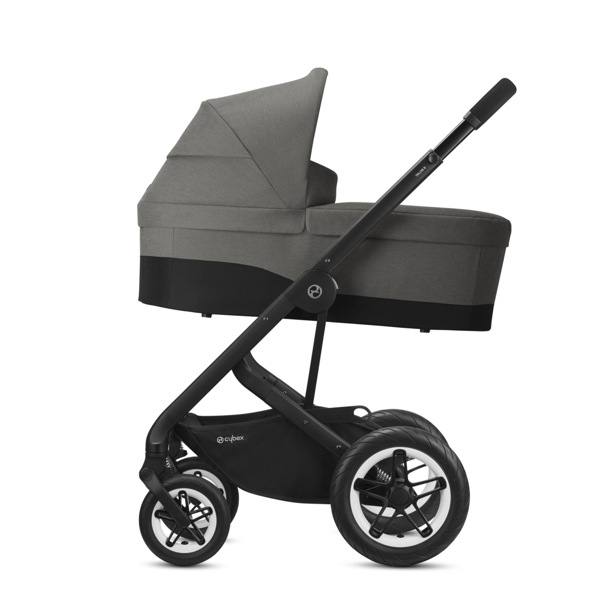 Cybex-Talos-S-Lux-Kombikinderwagen-Schwarz-Soho-grey Cybex Talos S Lux Kombikinderwagen- Schwarz Gestell- Soho Grey