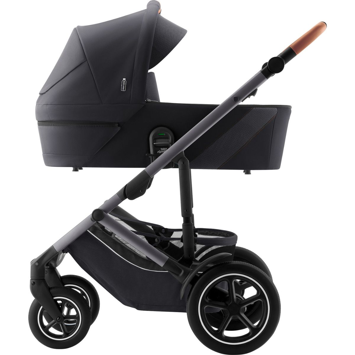 Britax-R-mer-Smile-5Z-Kombikinderwagen-Fossil-Grey