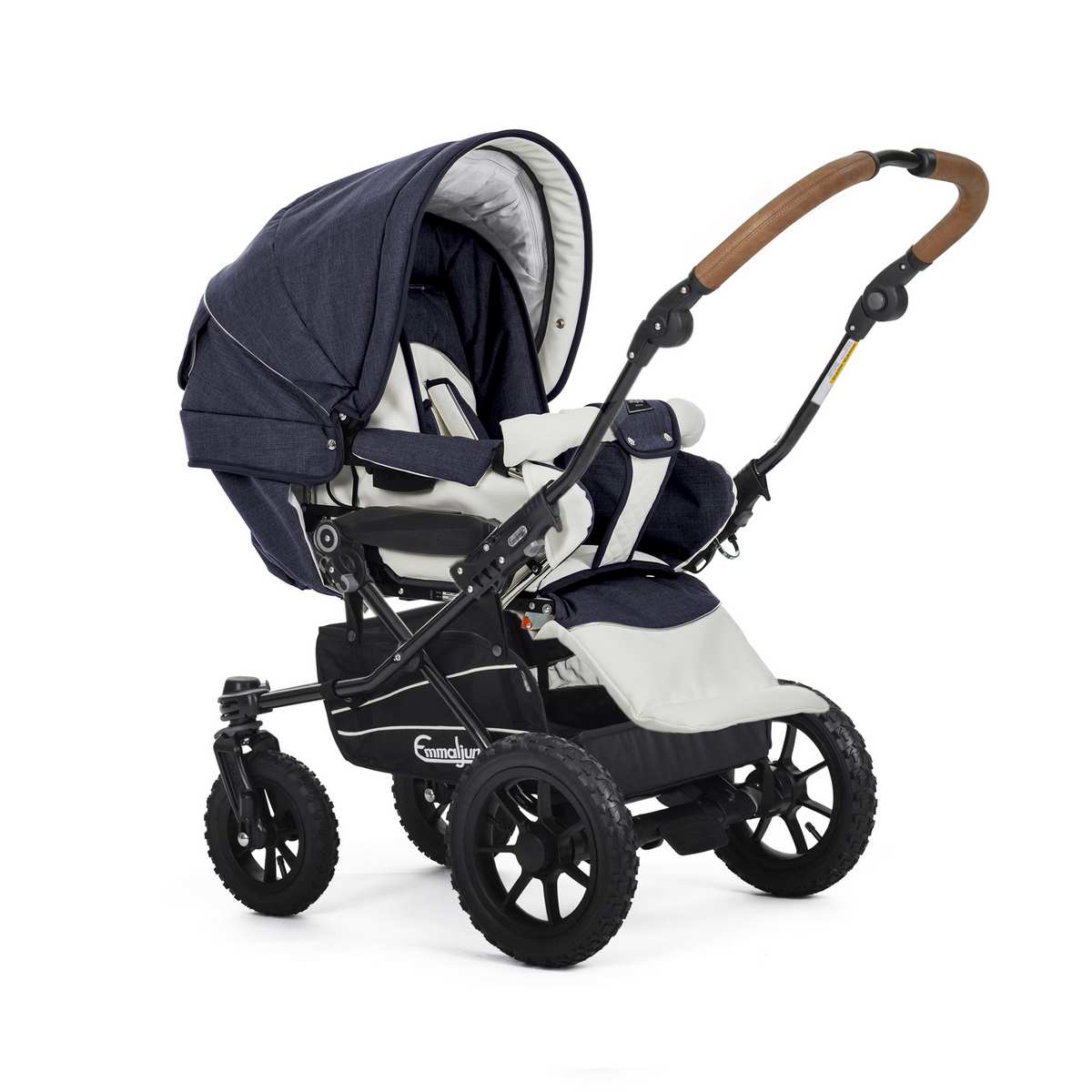 Lounge-Navy-Eco-2PKBlqXFnzpMp1 Emmaljunga Mondial de Luxe Duo Kombikinderwagen- Lounge Navy Eco