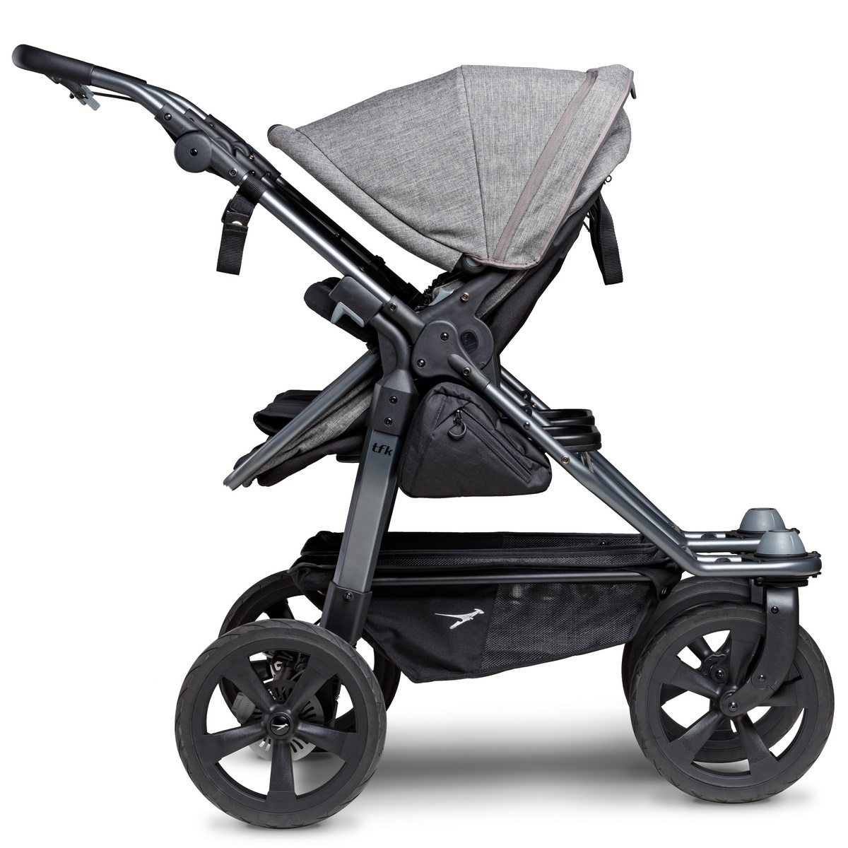 RS3849_D1_K415_Eco_F_2Sg_0086-Cropped-Kopie TFK Duo Kombi Kinderwagen mit Luftkammer Radset- Premium Grau