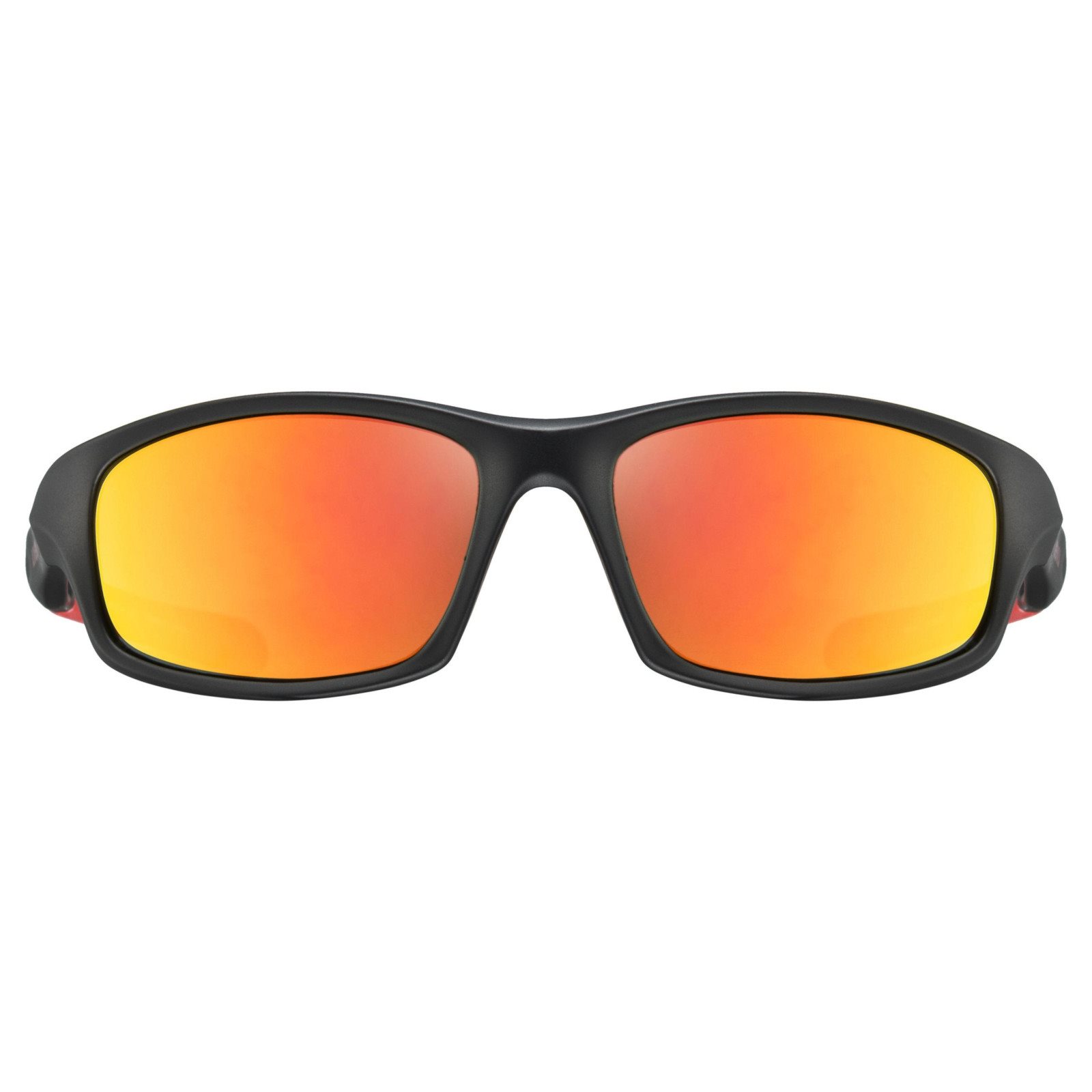 Sonnenbrille für Kinder von Uvex black mat red
