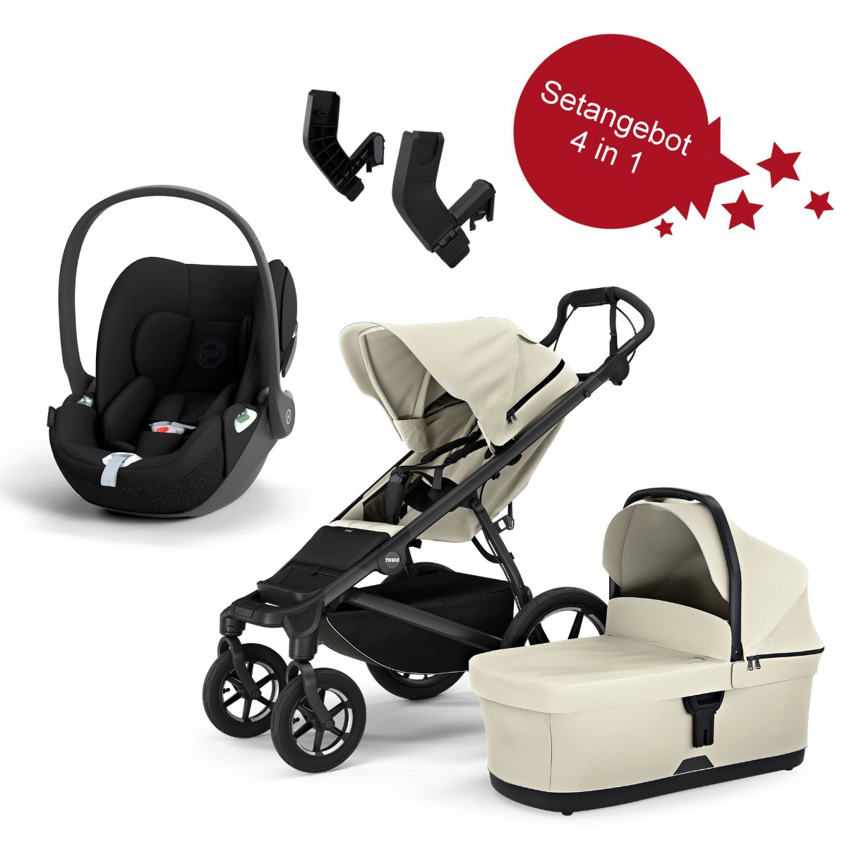 Thule Urban Glide 4-wheel set offer
