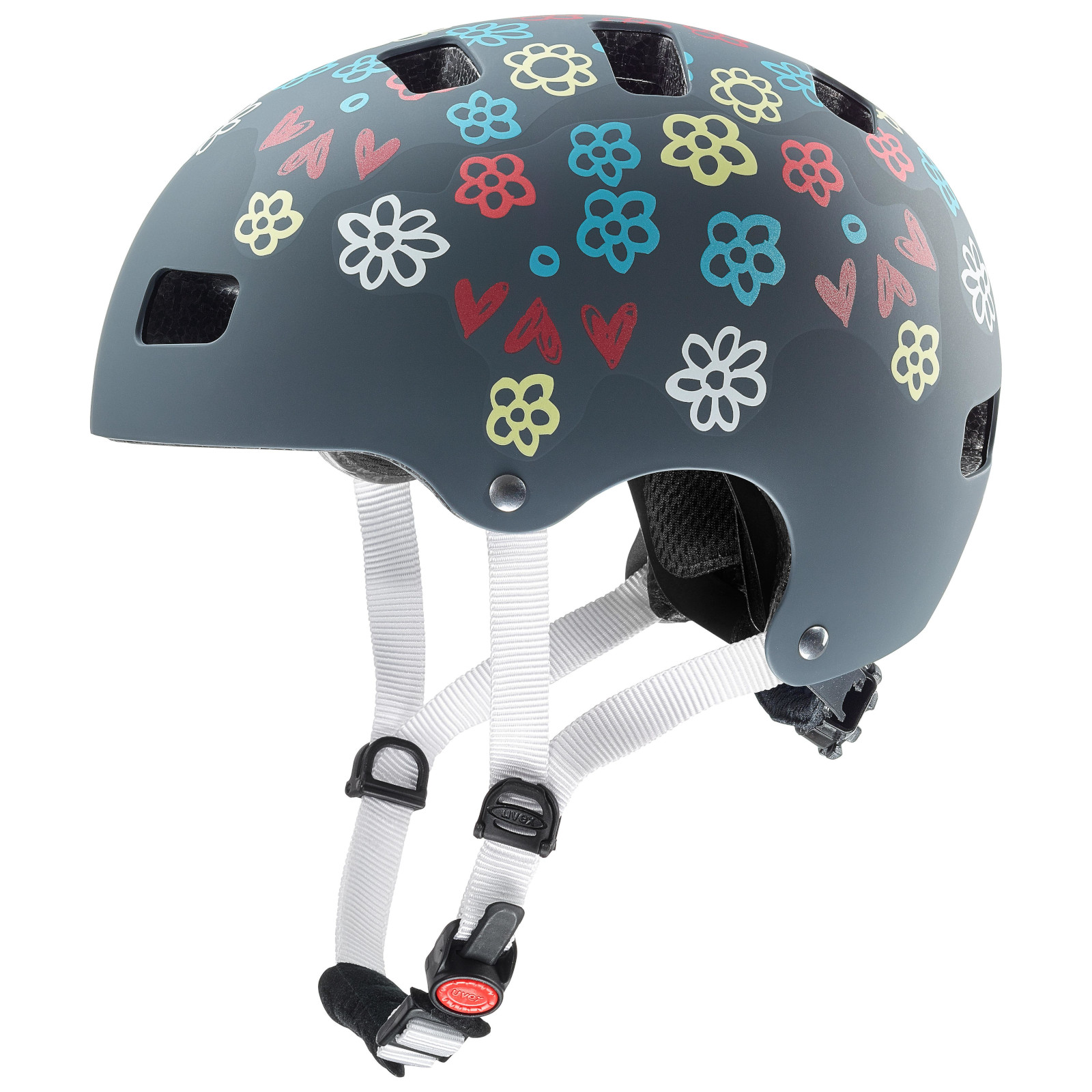 uvex kid 3 cc Fahradhelm Grey