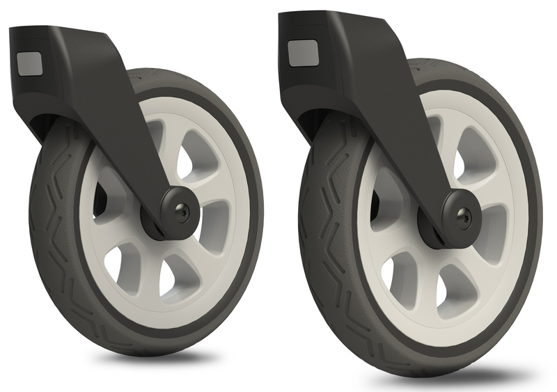 Joolz Day3 All Terrain Schwenkräder - Silber