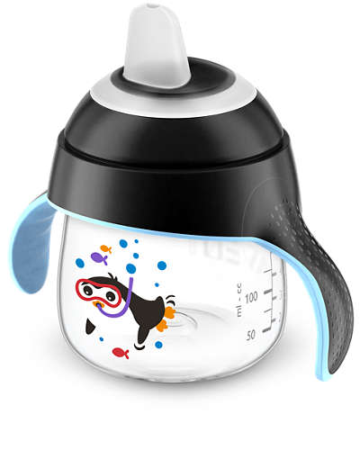 Philips Avent Sip, No Drip Becher 200ml - Schwarz