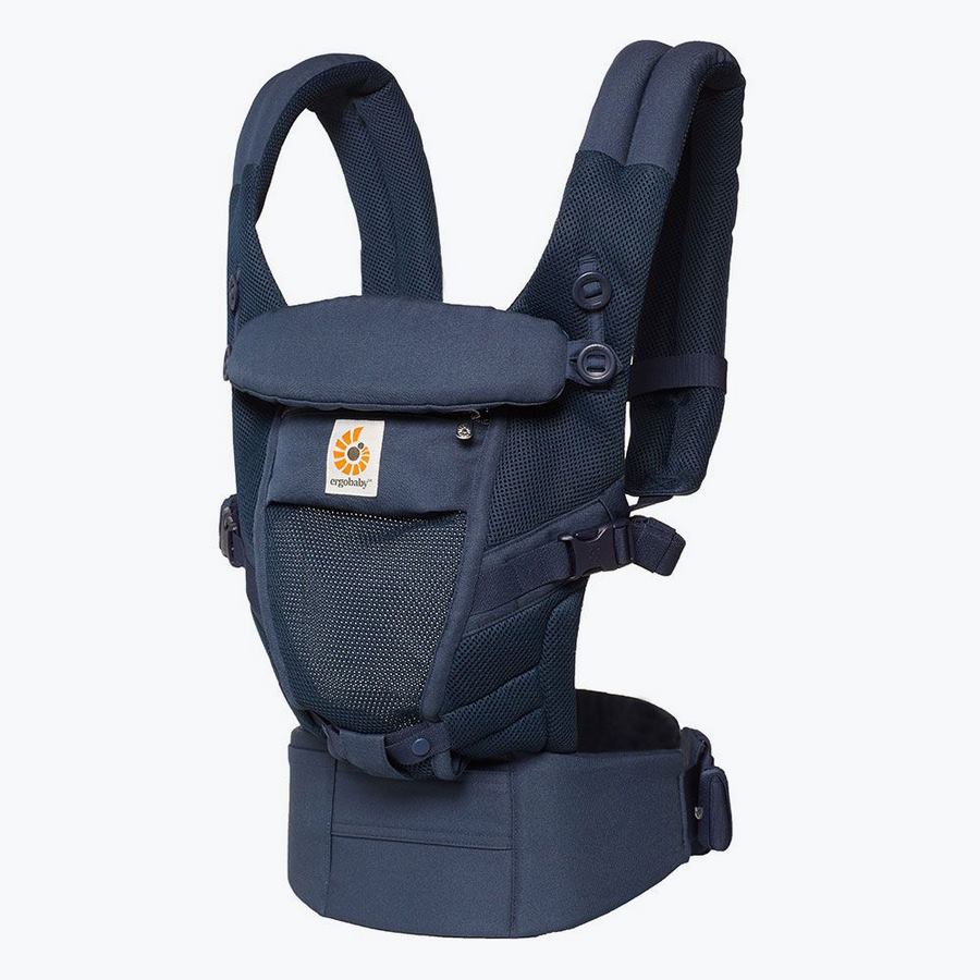 ergobaby-coolairdeepblue_kopie_ Ergobaby ADAPT 3-Positionen Cool Air Mesh - Cool Air Deep Blue