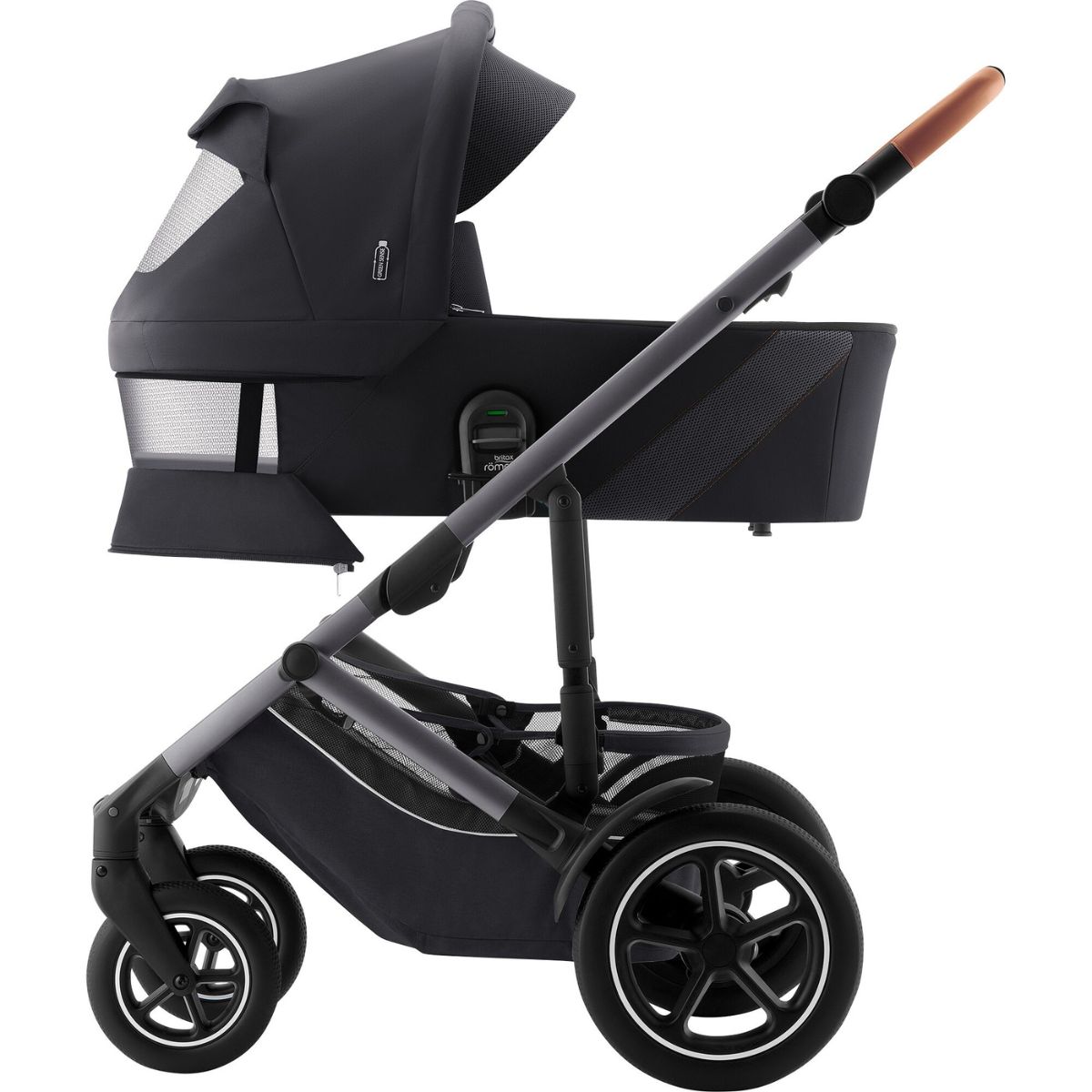 Britax-R-mer-Smile-5Z-Kombikinderwagen-Fossil-Grey-2